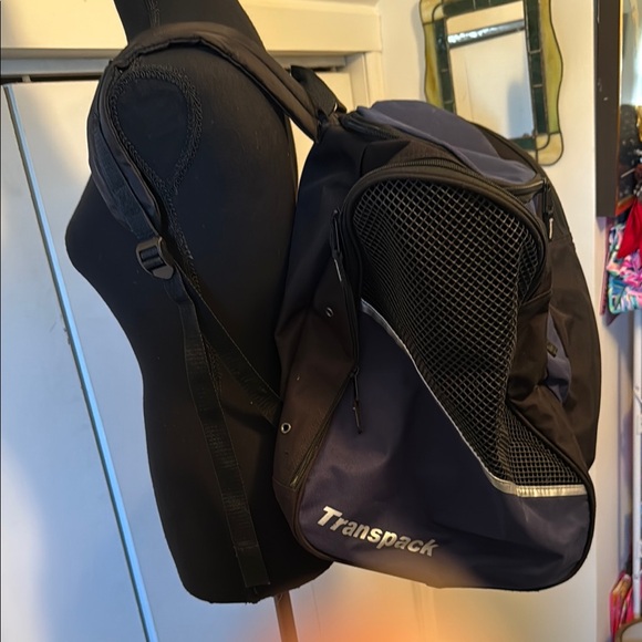 Men's Black Backpack - Picture 3 of 3